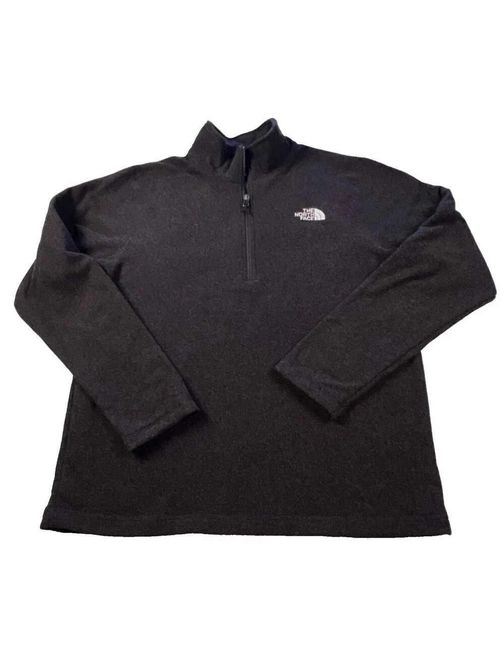 The North Face Cap Rock 1/4 Zip Black Pullover Sweater Men’s Large Gorpcore